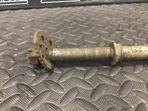 91 Suzuki DR350 DR 350 OEM Rear Axle Bolt Shaft Nut Chain Adjuster