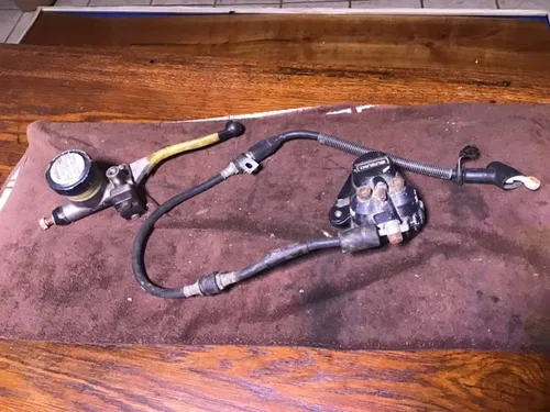 1974 - 1977  Suzuki GT 380 GT380 Front brake assembly caliper master cylinder