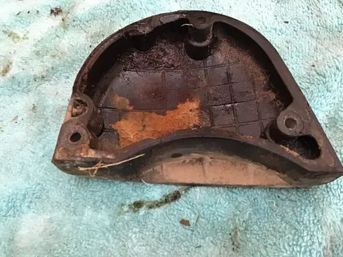 1978 Yamaha DT400 OEM oil pump cover