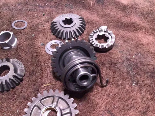 1986 Suzuki quadsport lt230 Start Shaft Kicker Starter Hardware Gear Suzuki L