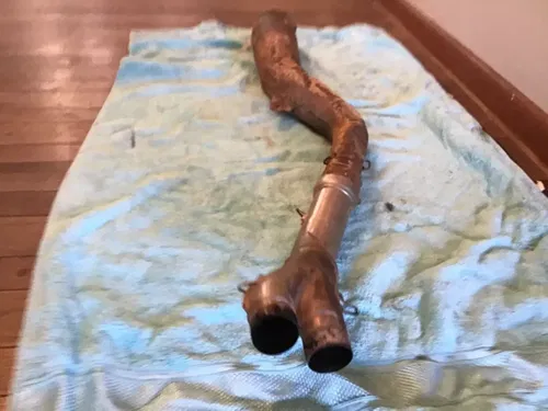 1992 Husqvarna WXC 350 Muffler Exhaust Pipe