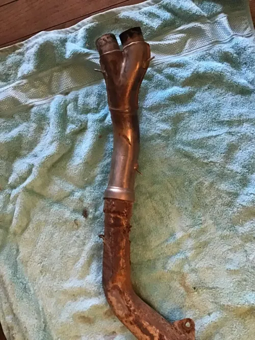 1992 Husqvarna WXC 350 Muffler Exhaust Pipe
