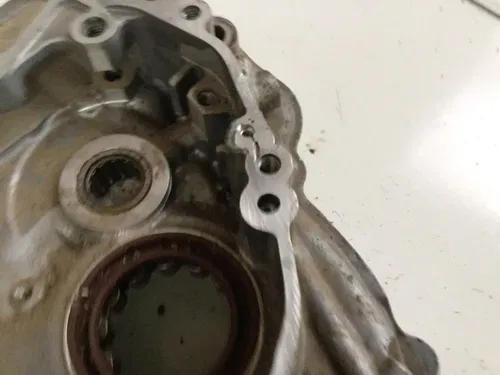 2017 ktm 250sxf  right engine case crankcase repaired