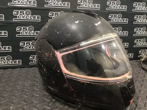 Seven Zero Seven Connex Bluetooth Helmet DOT  Small Black V210 2010 Painted USED