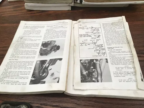 1981-1988 Clymer Honda Motorcycle Repair Service Manual CR60-125R Pro Link