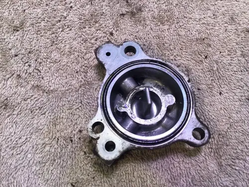 2002 Yamaha WR250F oil filter cover