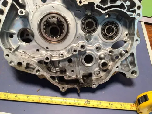 2006 HONDA CRF150F LEFT RIGHT ENGINE CRANKCASE 11200-KPT-A00 Numbers Matching se