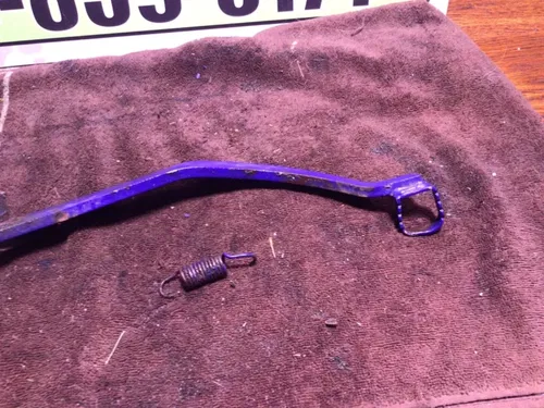 1986 Suzuki Quadsport LT230S Rear Brake Pedal and Spring
