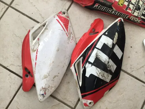 2004 - 2007 HONDA CRF250R CRF250 R GENUINE COMP PLASTIC KIT Fender Tank Shrouds