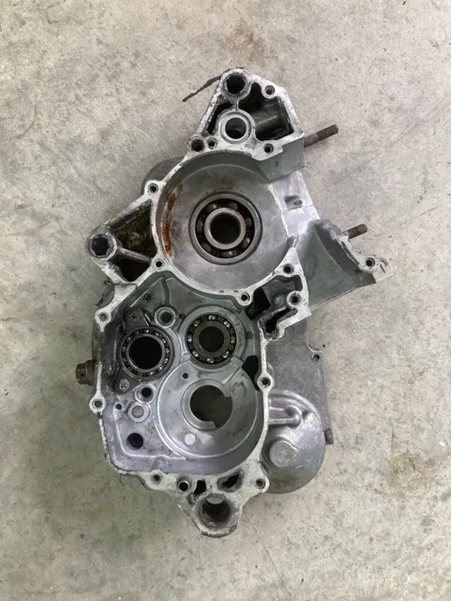 1997 KAWASAKI KX125 RIGHT CRANKCASE HALF 14001-1248