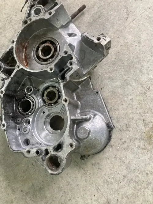 1997 KAWASAKI KX125 RIGHT CRANKCASE HALF 14001-1248