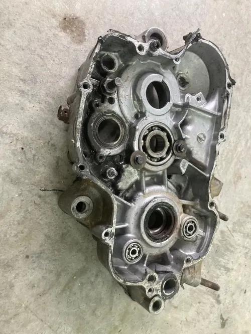 1997 KAWASAKI KX125 RIGHT CRANKCASE HALF 14001-1248