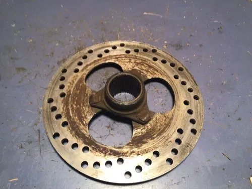 OEM HONDA 1988-06 TRX 300EX 250X Rear Brake Rotor Disc W/ Hub Fourtrax Sportrax