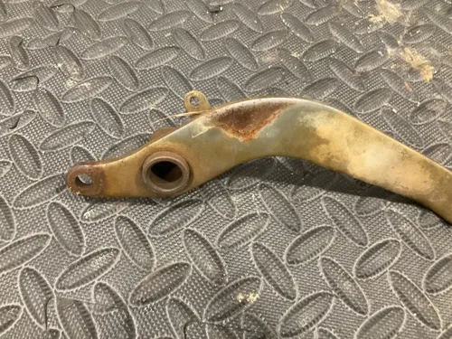 1996 YAMAHA WARRIOR 350 YFM350X REAR BACK BRAKE PEDAL STOP LEVER 3GD-27211-30-00