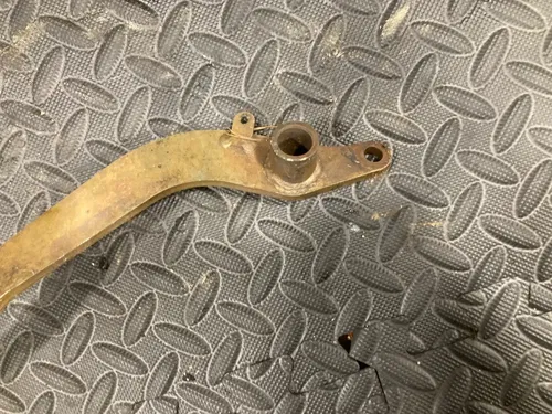 1996 YAMAHA WARRIOR 350 YFM350X REAR BACK BRAKE PEDAL STOP LEVER 3GD-27211-30-00