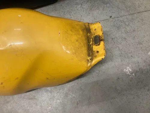 1992-1994 Yamaha XJ600 XJ600S Seca II yellow Fuel Gas Petrol Tank Cell - No Key