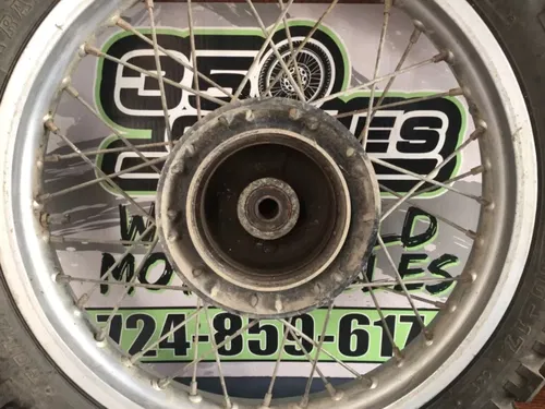 Honda 1984 - 1987 XL250R 84 - 85 XL350R OEM Rear Wheel Assembly  2.15 x 17 Rim
