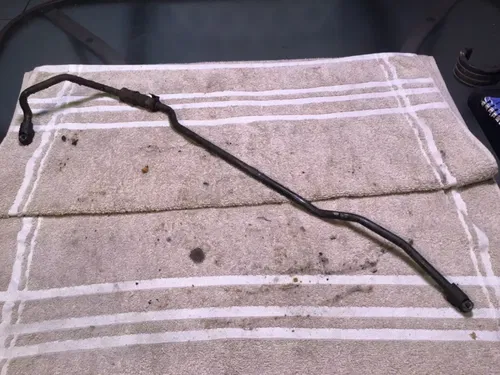 2002 Yamaha WR250F oil line hard line