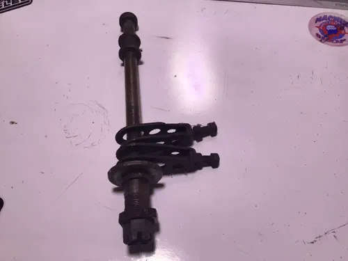 1978 78 Suzuki SP 370 SP370 rear axle chain adjusters spacers rear axle bolt