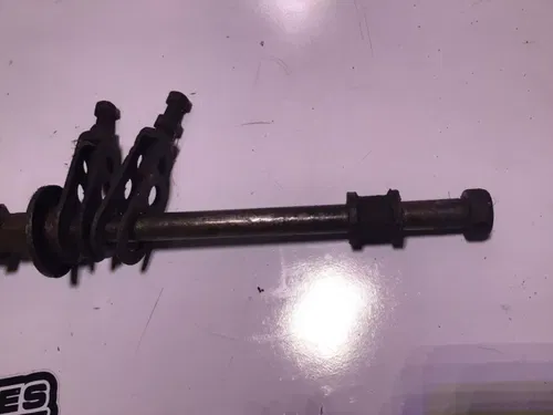 1978 78 Suzuki SP 370 SP370 rear axle chain adjusters spacers rear axle bolt