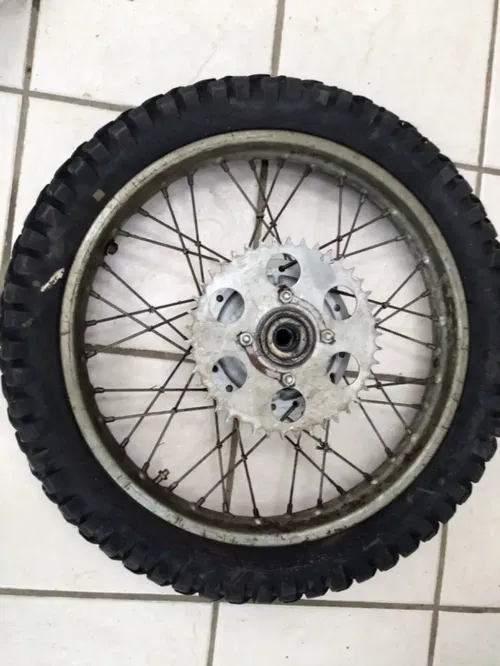 1975 - 1977 Honda XL175 XL 175 Rear Wheel Tire Rim Hub