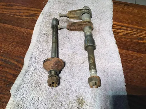 1974-1977 Kawasaki KZ400 KZ 400 Rear and front axles rear axle spacers chain adj