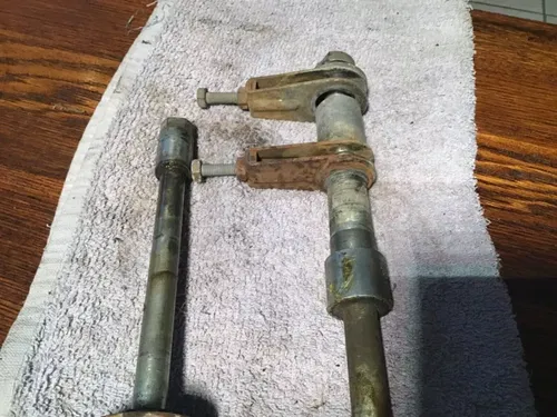 1974-1977 Kawasaki KZ400 KZ 400 Rear and front axles rear axle spacers chain adj