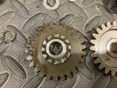 02+ Suzuki RM85 RM85L Kicker Kick Start Starter Gear Shaft Recoil