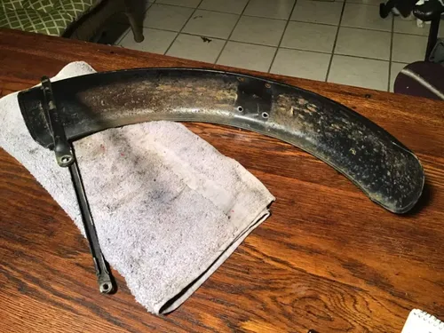 1974 - 1978 Kawasaki KZ400 front fender black