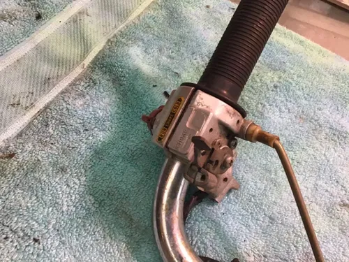 1978 Honda Express handle bars with wires and switches