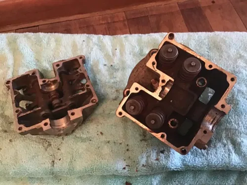 1992 Husqvarna WXC 350 Cylinder Head Valve Assembly