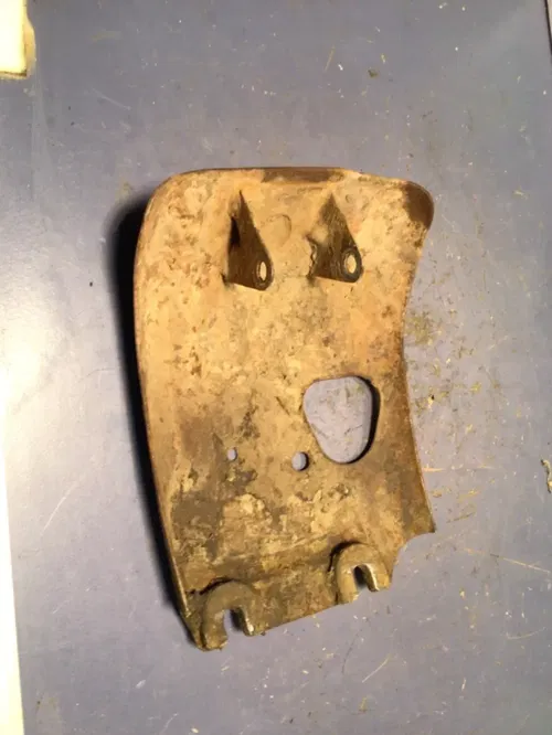 GENUINE OEM 1986 HONDA xr80 XR80R SKID PLATE ENGINE FRAME GUARD 11911-GN1-680