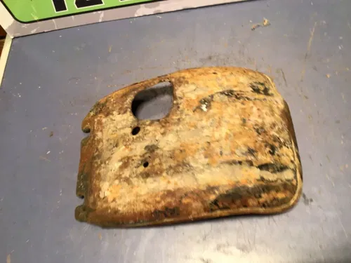 GENUINE OEM 1986 HONDA xr80 XR80R SKID PLATE ENGINE FRAME GUARD 11911-GN1-680