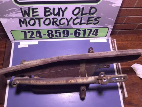 1973 Beta Premier 125 swing arm chain guard chain guide