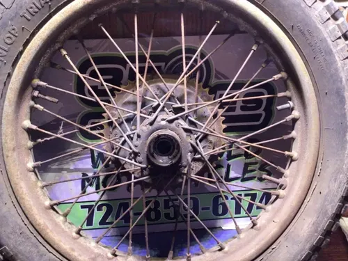 1970 Triumph T100C Daytona Twin T100 T100C  Trophy 4.00-18 REAR WHEEL BRAKE DRUM