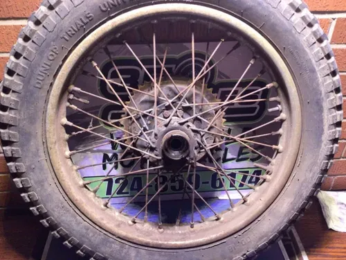 1970 Triumph T100C Daytona Twin T100 T100C  Trophy 4.00-18 REAR WHEEL BRAKE DRUM
