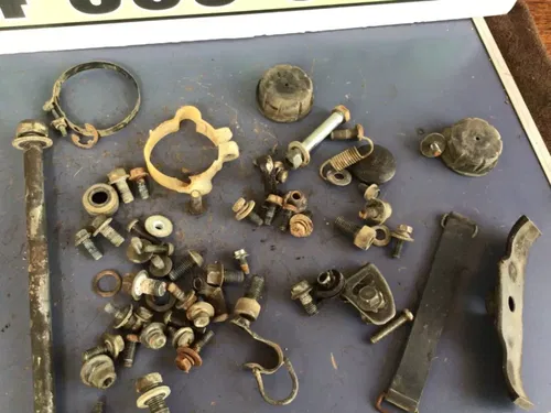1992 - 1996 Yamaha Serow XT225 XT 225 swing arm bolt misc chassis hardware bolts