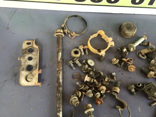 1992 - 1996 Yamaha Serow XT225 XT 225 swing arm bolt misc chassis hardware bolts