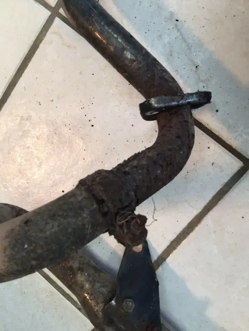 1981 Yamaha XV750 Virago exhaust headers mufflers pipes set