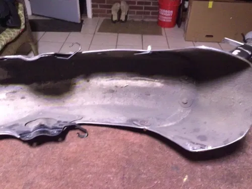 1985 HONDA GOLDWING FRONT FENDER MUD GUARD GL1200 STOCK OEM