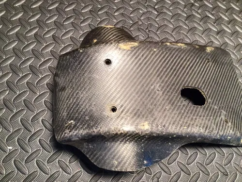 2006 Ktm 300XCW E-Line Carbon Fiber Skid Plate  B4428