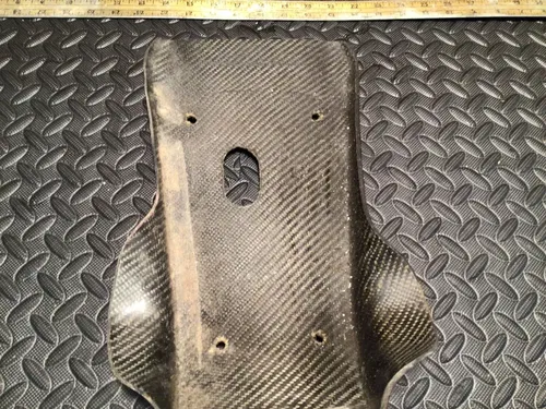 2006 Ktm 300XCW E-Line Carbon Fiber Skid Plate  B4428