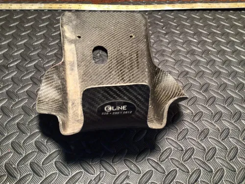 2006 Ktm 300XCW E-Line Carbon Fiber Skid Plate  B4428
