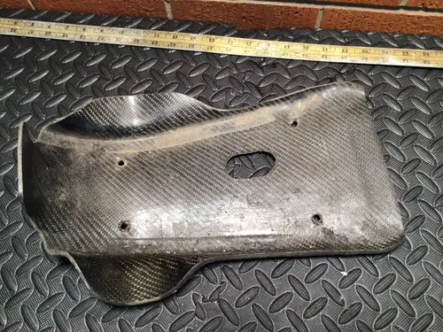 2006 Ktm 300XCW E-Line Carbon Fiber Skid Plate  B4428