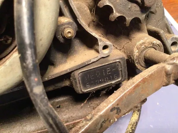 1986 Honda XR80r Xr80 Engine Bottom End Block Crankcase 1986 Honda XR80r Xr80 Engine Bottom End Block Crankcase