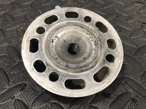 02-19 SUZUKI RM 85 RM 85L OEM STOCK CYLINDER HEAD JUG CAP GOOD! 11111-03B10