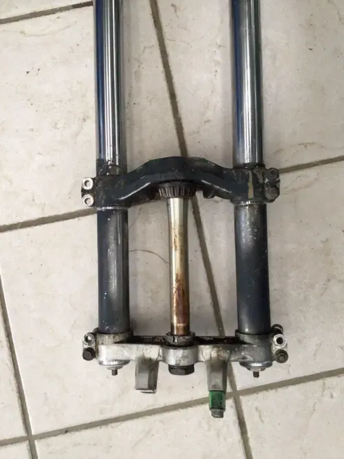 1987 Kawasaki KX125 43 mm Front Fork Set Left Right Forks 44001-1643 KX 125 87