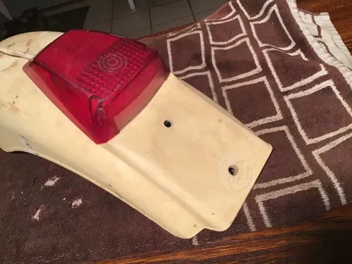 1976 Penton KTM MC5 250 rear fender tail light