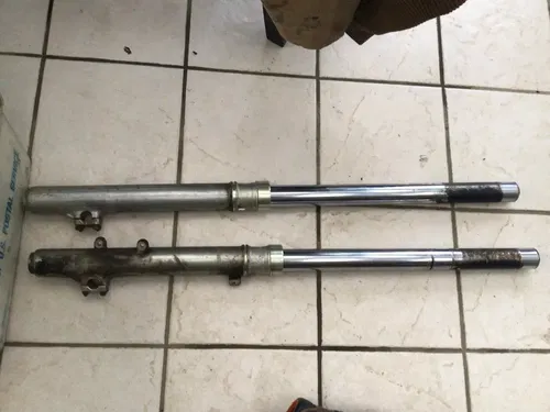 USED OEM 1989 89 KAWASAKI KX250 KX 250 front forks