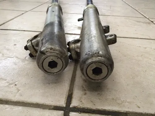 USED OEM 1989 89 KAWASAKI KX250 KX 250 front forks